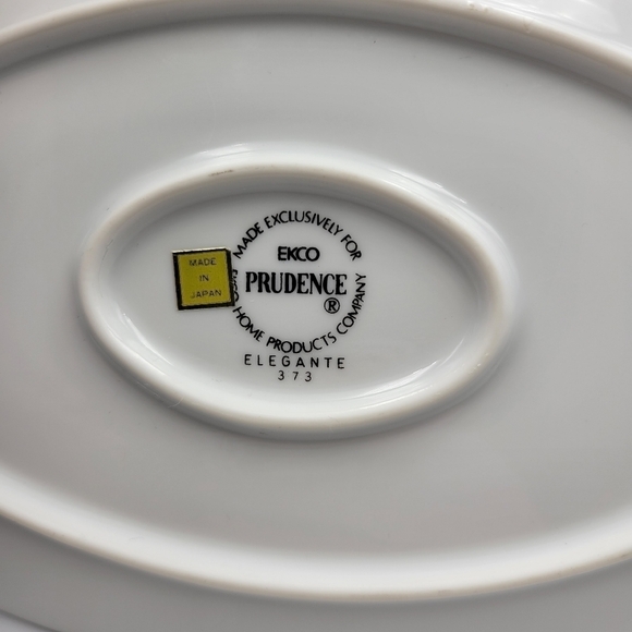 EKCO Prudence ELEGANTE 373 Gravy Boat & Underplate - Picture 3 of 7